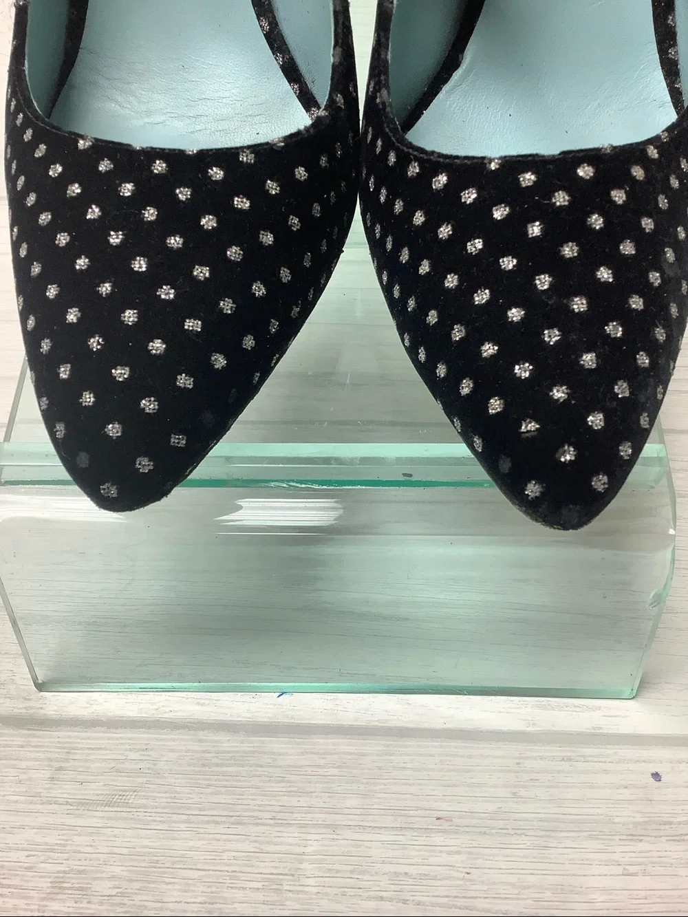 kate spade black velvet